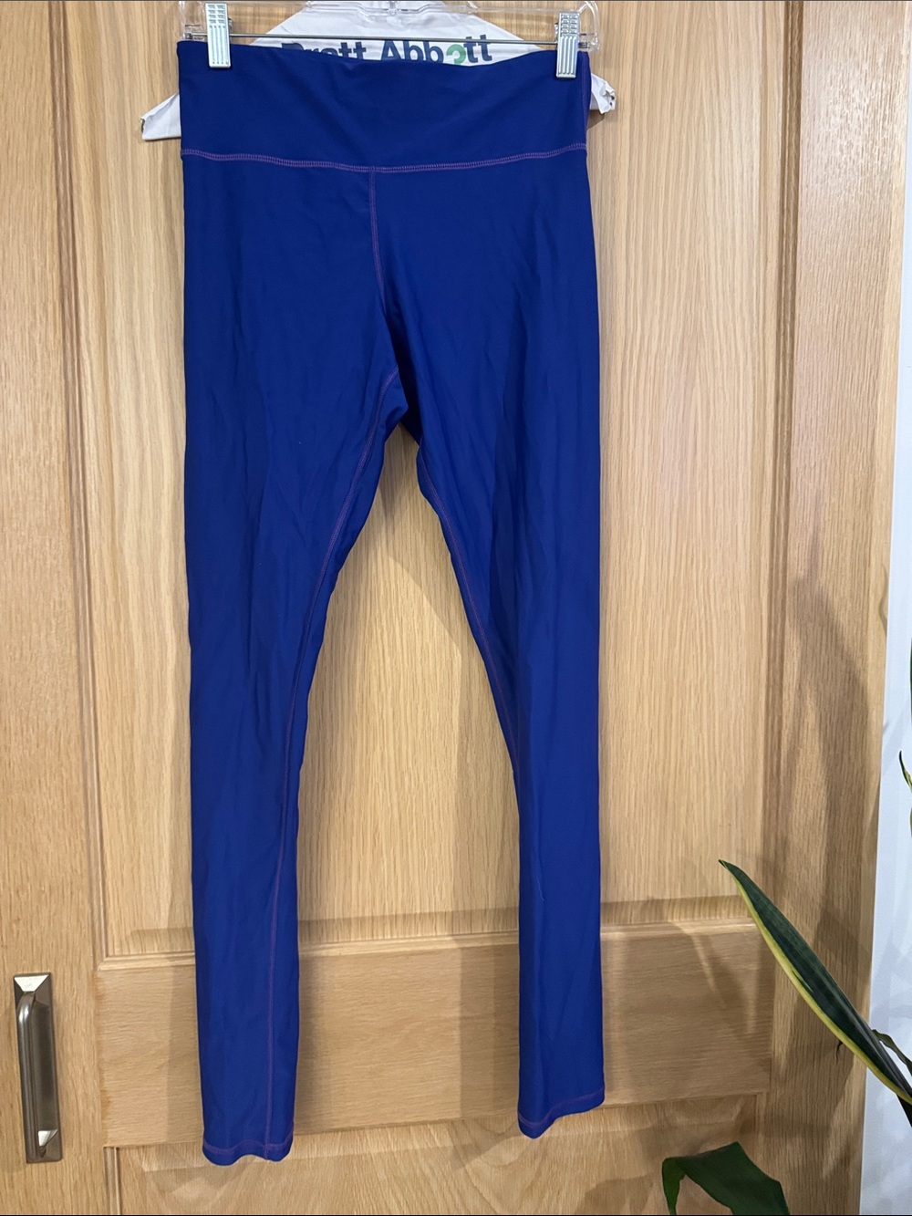 High-Rise Purple Performance Leggings